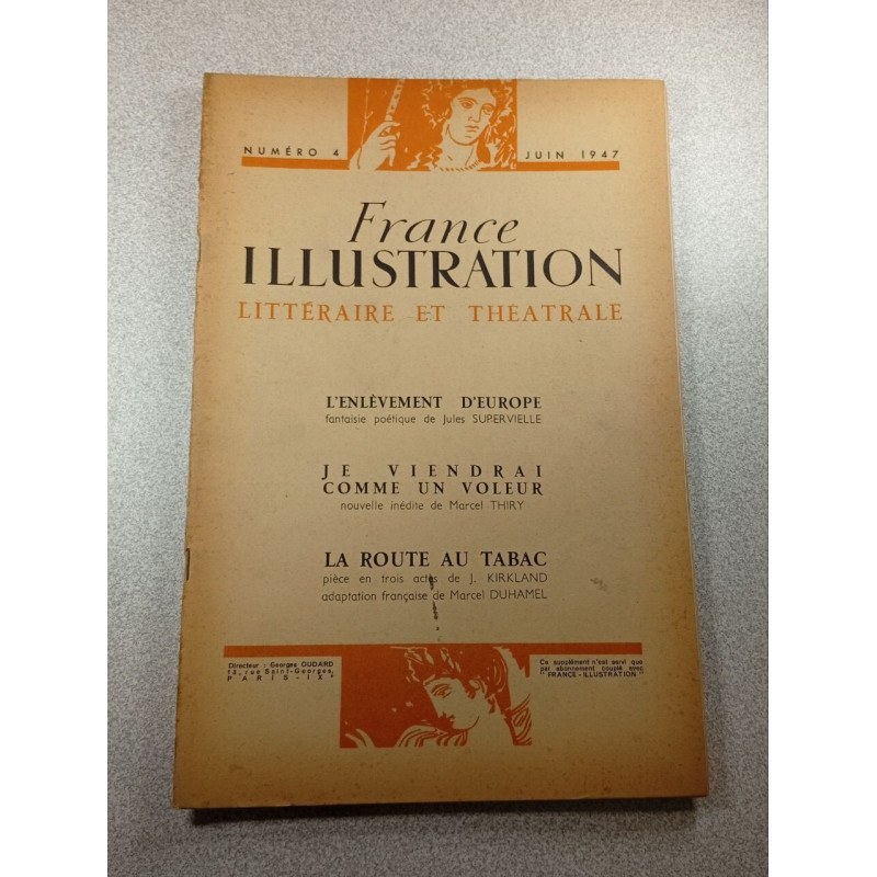 France Illustration Littéraire et Théâtrale numéro 4