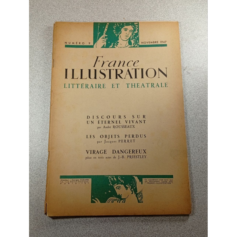 France Illustration Littéraire et Théâtrale numéro 9