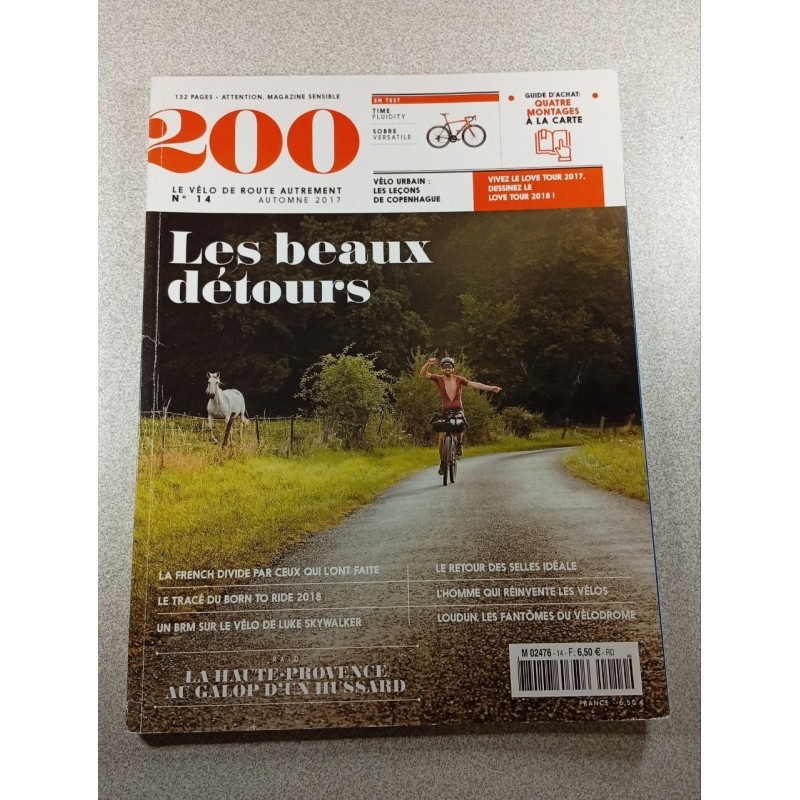 200 : le vélo de route autrement n°14 Les beaux détours