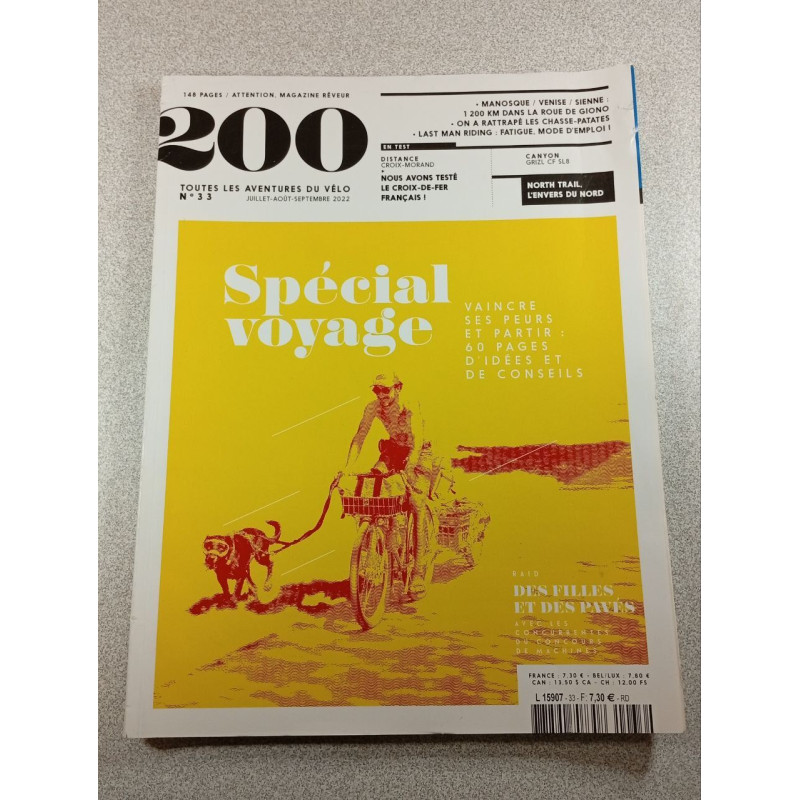 200 - Toutes les aventures du vélo n°33 Spécial voyage