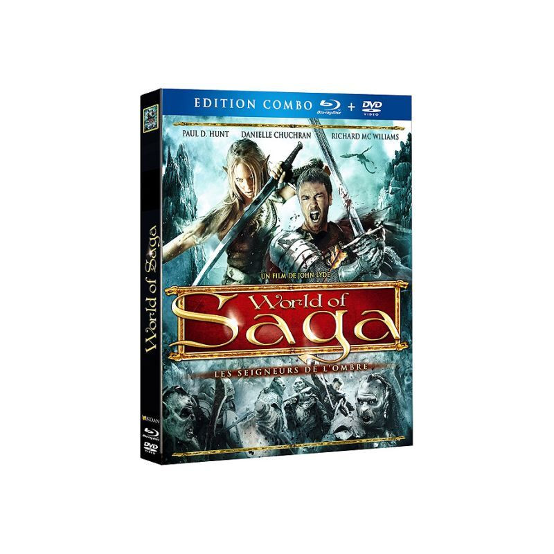 World of saga : les seigneurs de l'ombre [Blu-ray + dvd] (NEUF...
