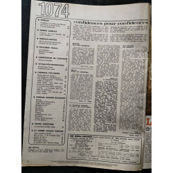Confidences Mon Journal nº 1074