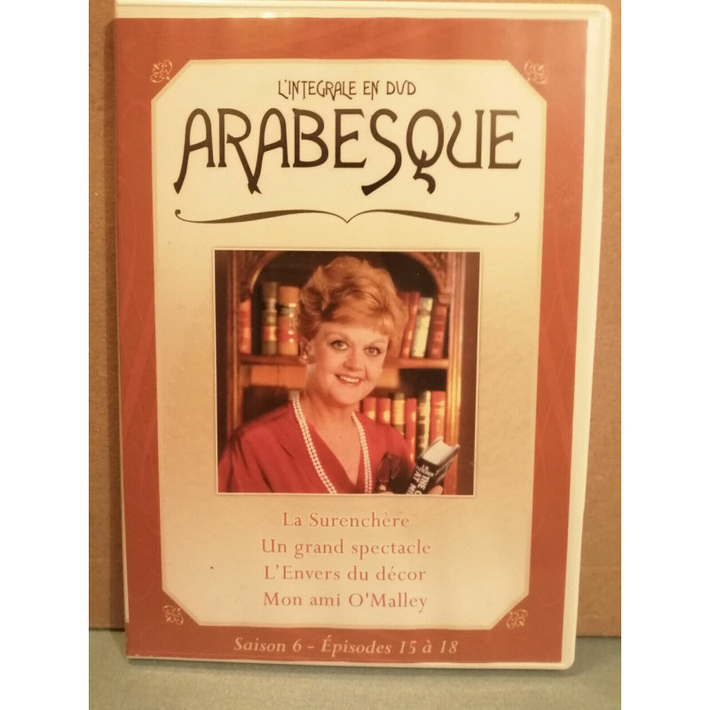 Arabesque Saison 6 épisodes 15 à 18 DVD