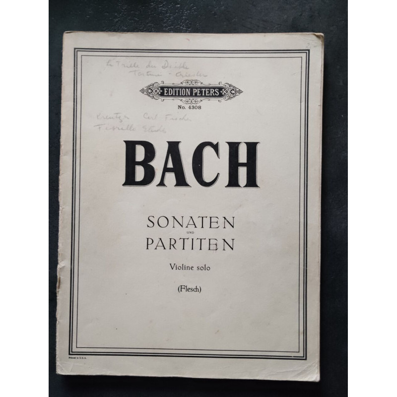 Sonaten und Partiten für Violine solo