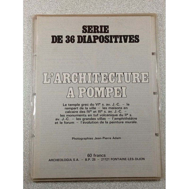 L'architecture à Pompéi