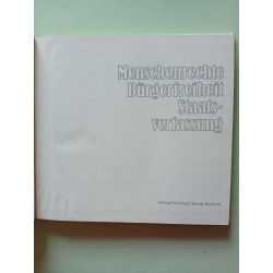Menschenrechte Bürgerfreiheit Staatsverfassung