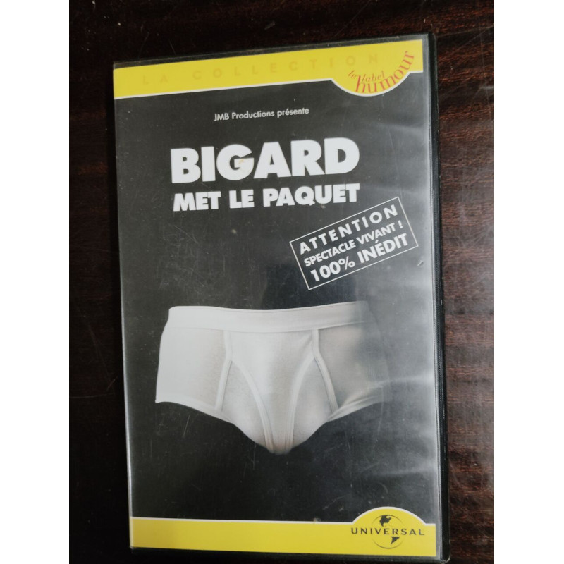 VHS - Bigard met le paquet
