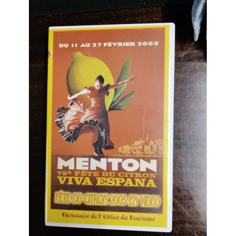 VHS - Menton 72e Fête du Citron Viva España Fête du Citron 2005 en...