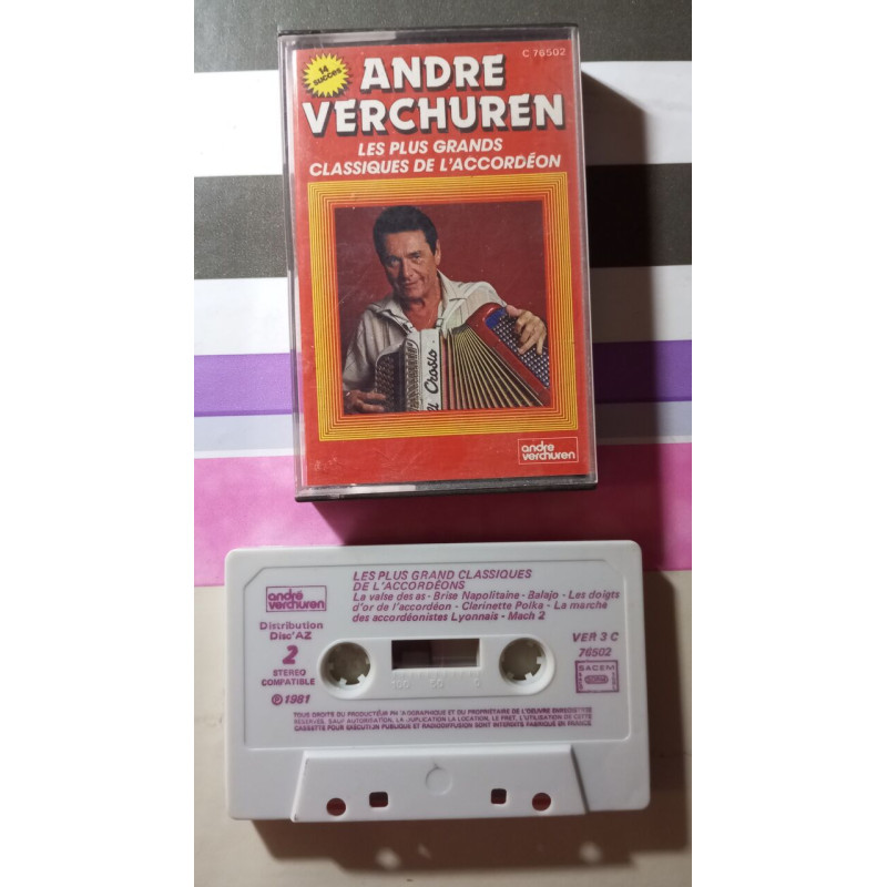 K7 Audio - Les plus grands classiques de l'accordéon