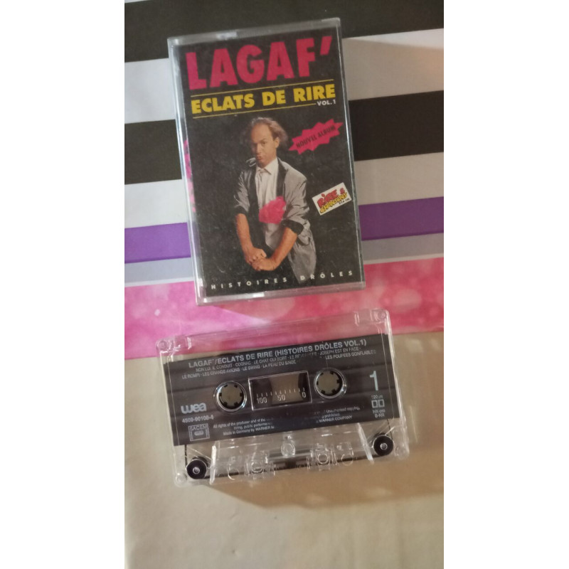 K7 Audio - Lagaf' Éclats de rire (Histoires drôles Vol.1)