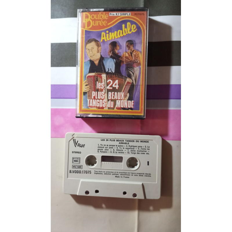 K7 Audio - Les 24 plus beaux tangos du monde