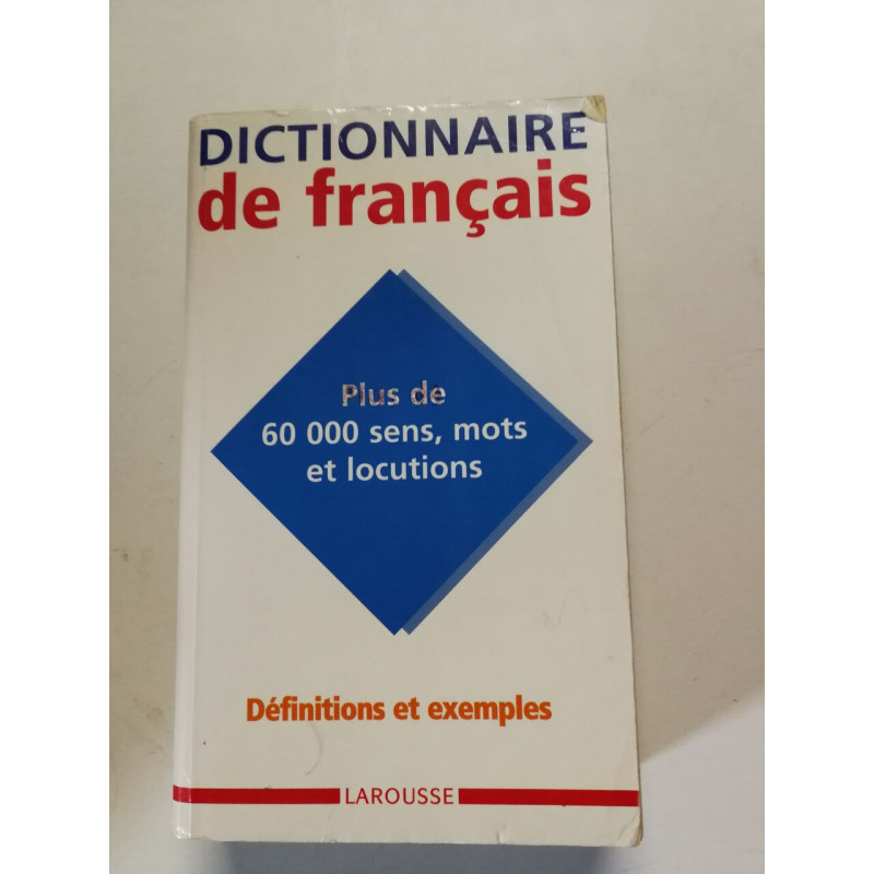Dictionnaire de français