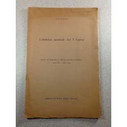 L'absolution sacerdotale chez S. Cyprien