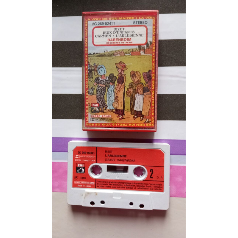 K7 Audio - Jeux d'enfants Carmen L'Arlésienne