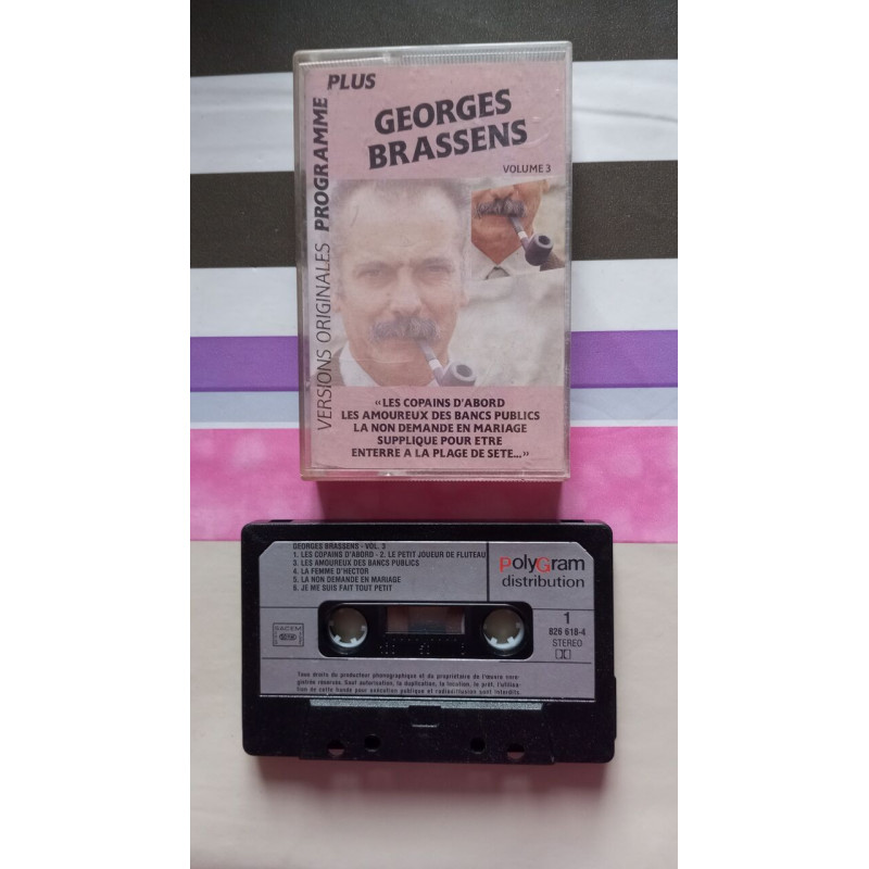 K7 Audio - Georges Brassens - Volume 3