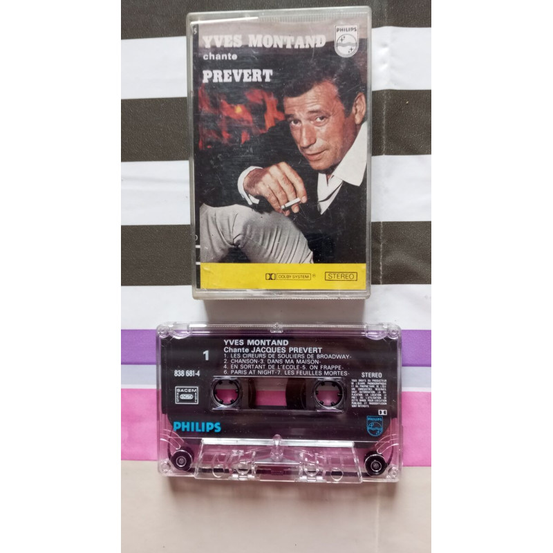 K7 Audio - Chante Jacques Prévert