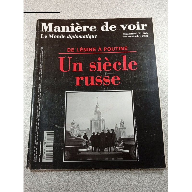 Manère de voir n°100 : Un siècle russe