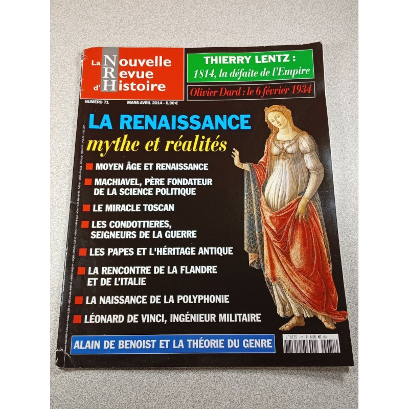 La Nouvelle Revue d'Histoire n°71