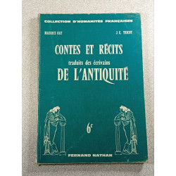 Contes et récits traduits des écrivains de l'antiquité