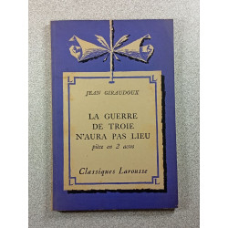 La guerre de troie n'aura pas lieu pièce en 2 actes
