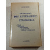 Anthologie des littératures étrangères