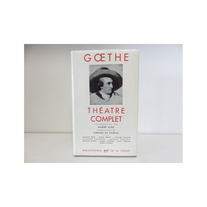 Théâtre complet. Introduction par André Gide. Traductions de...