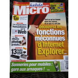 HEBDO MICRO n203 7 mars 2002