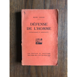 Défense de l'homme (INTELLIGENCE ET SENSUALITÉ)