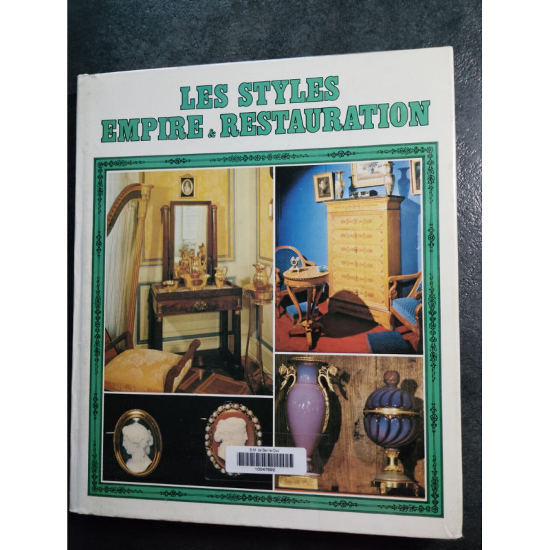 Les styles empire restauration