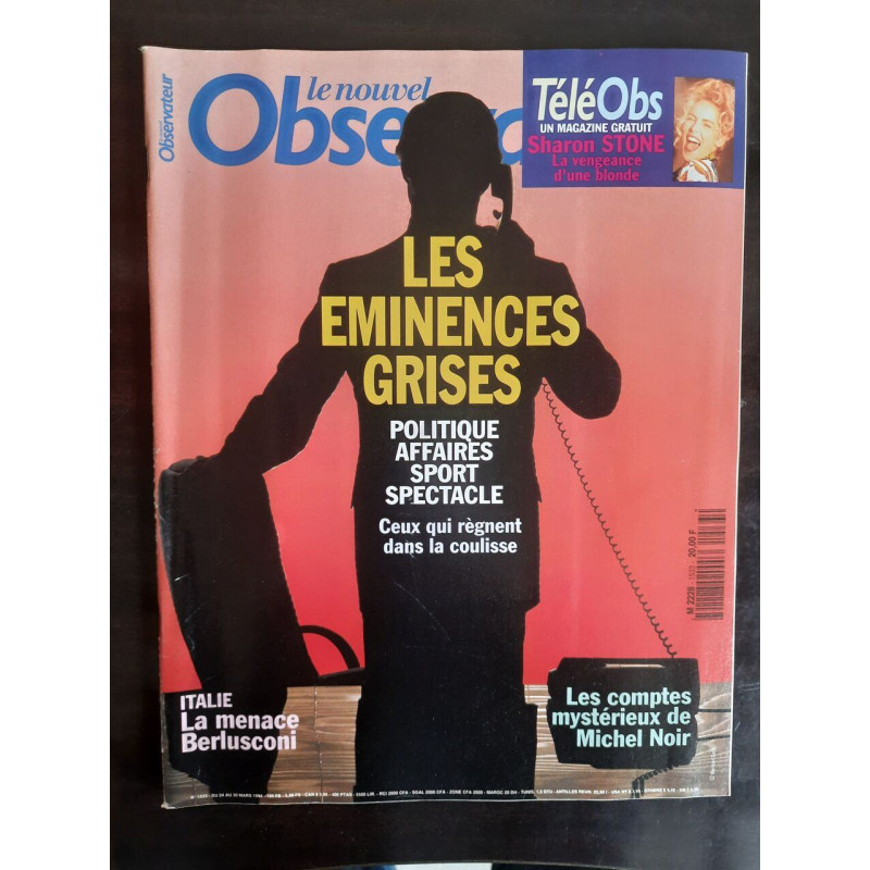 Observateur - Nº 1533 : Les eminences grises / Mars 1994