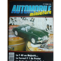 Automobile miniature n70 mars 1990 modélisme