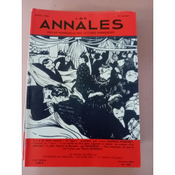 Revue Les annales des lettres françaises N° 189