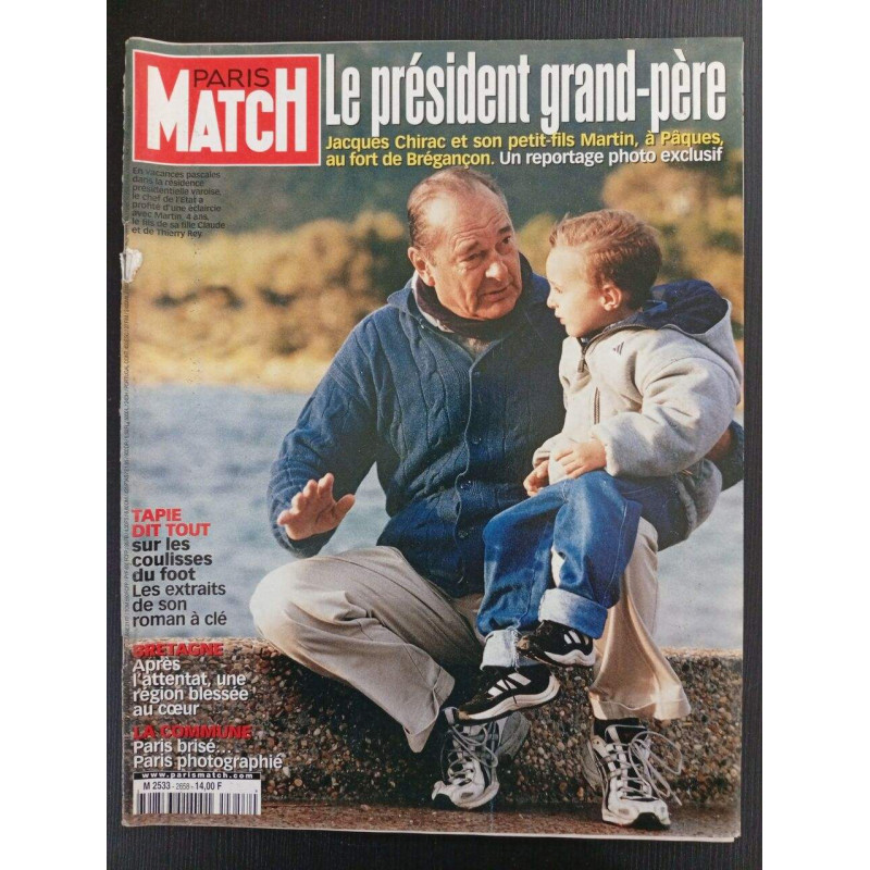 Revue Paris Match N° 2658