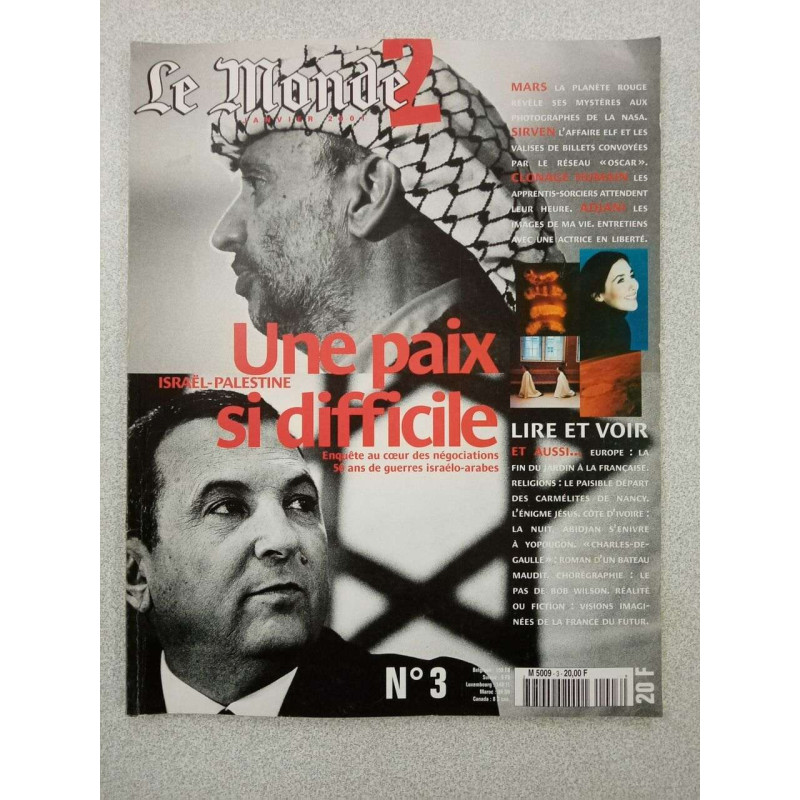 Le monde 2 n° 3: UNE PAIX SI DIFFICILE
