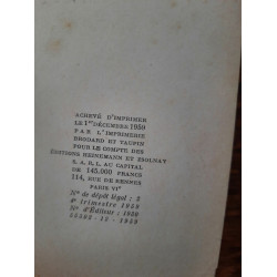 e Hemingway Pour qui sonne le glas Heinemann et zsolnay