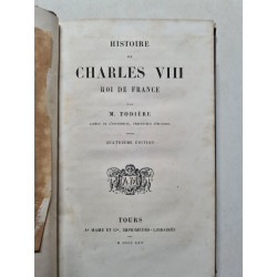 Histoire de Charles VIII roi de France