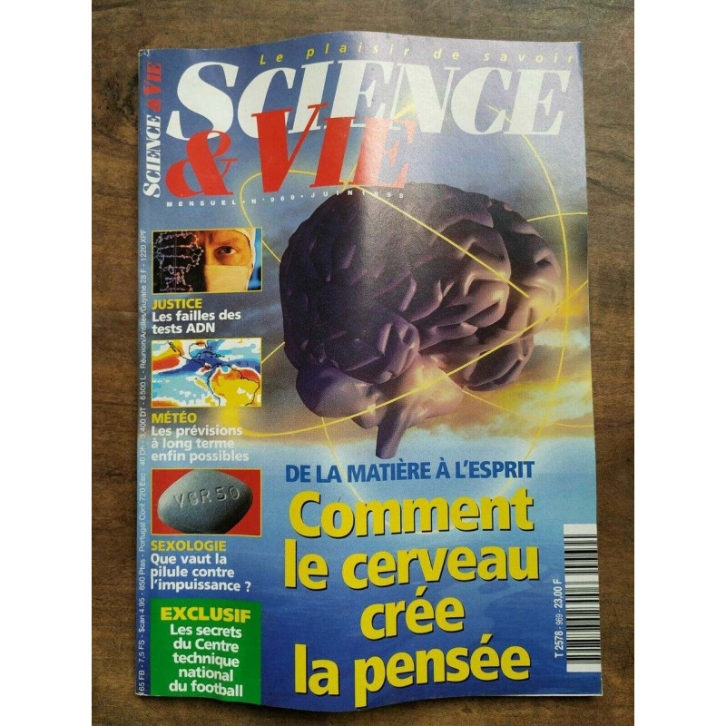 Science Vie Nº 969 Juin 1998