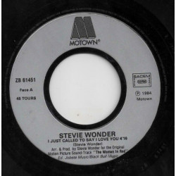 I Just Called To Say I Love You