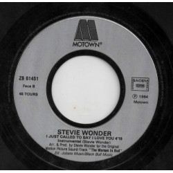 I Just Called To Say I Love You