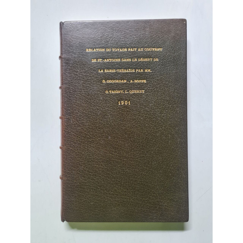 Rélation du voyage pait au couvent