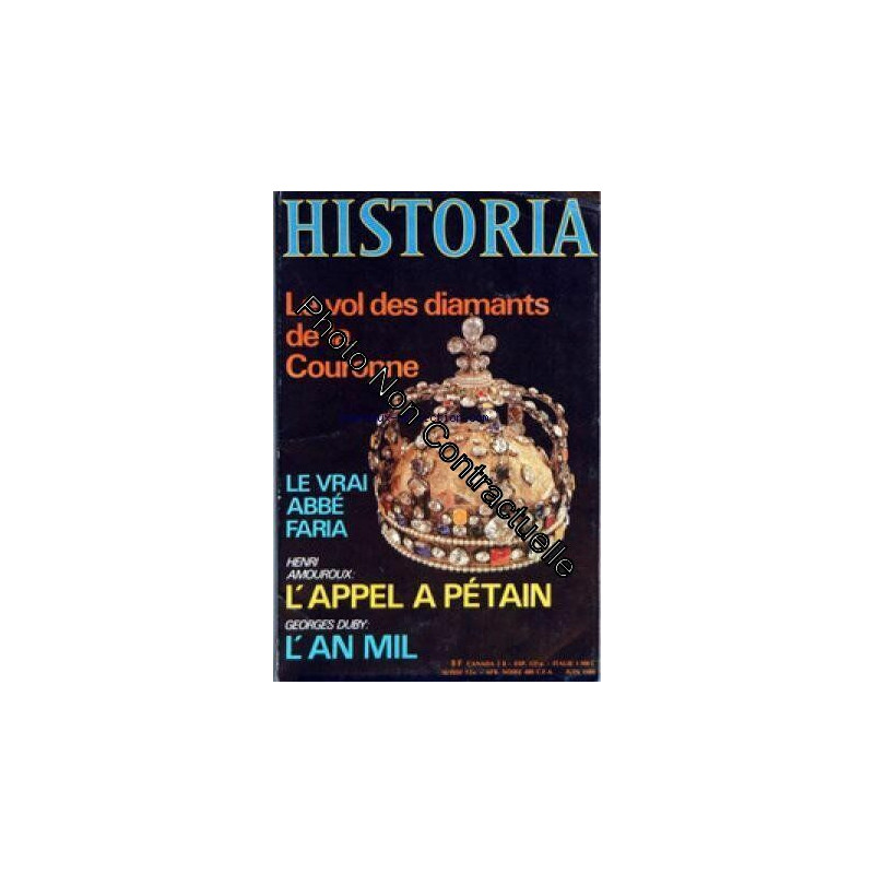 HISTORIA [No 403] du 01/06/1980 - LE VOL DES DIAMANTS DE LA...