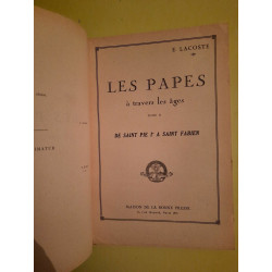 Les Papes A Travers Les âges II De saint Pie I à saint Fabien