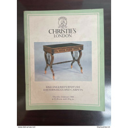 CHRISTIE'S LONDON - Fine English Furniture Eastern Rugs And Carpets /
