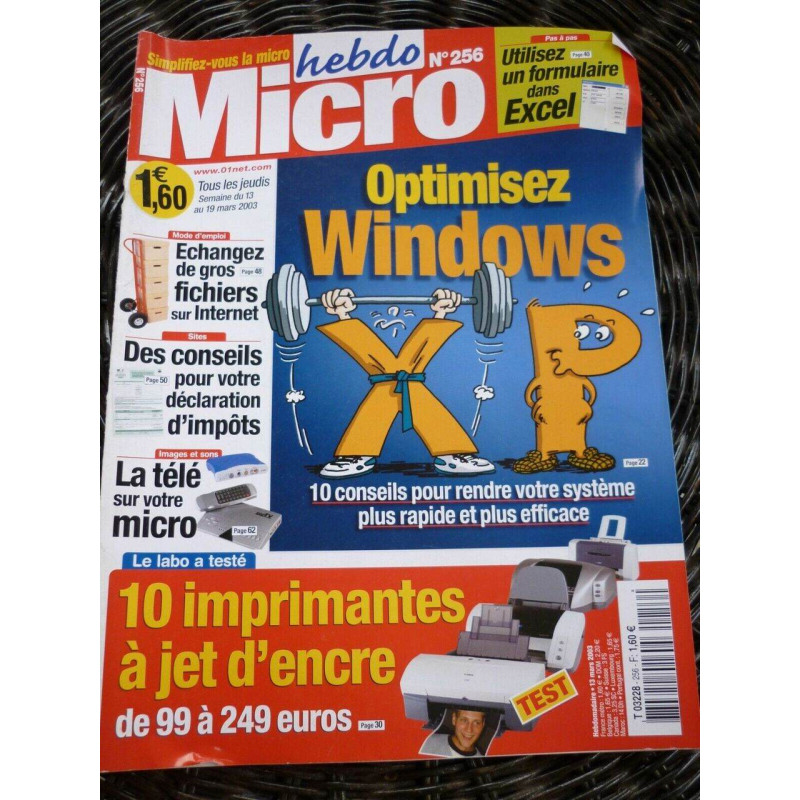 HEBDO MICRO n256 13 mars 2003