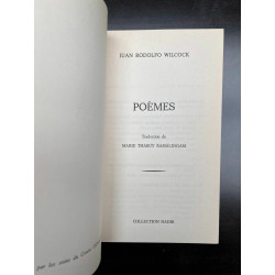 Juan r wilcock poèmes Collection nadir