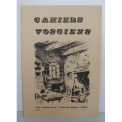 CAHIERS VOSGIENS n73 de Revue de L'Union des écrivains VOSGIENS VOSGES