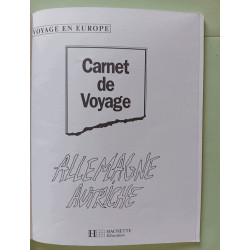 Carnet de voyage en Allemagne en Autriche