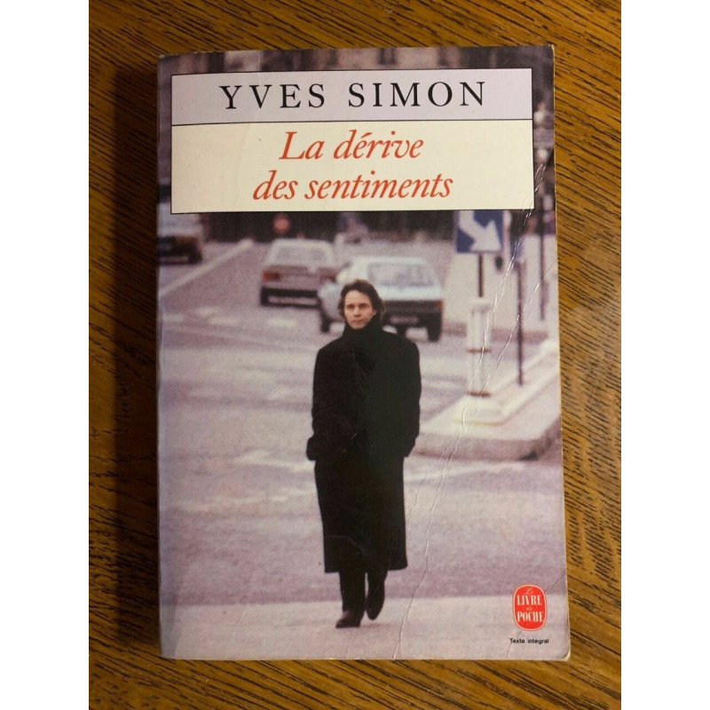 Yves simon La dérive des sentiments 9611