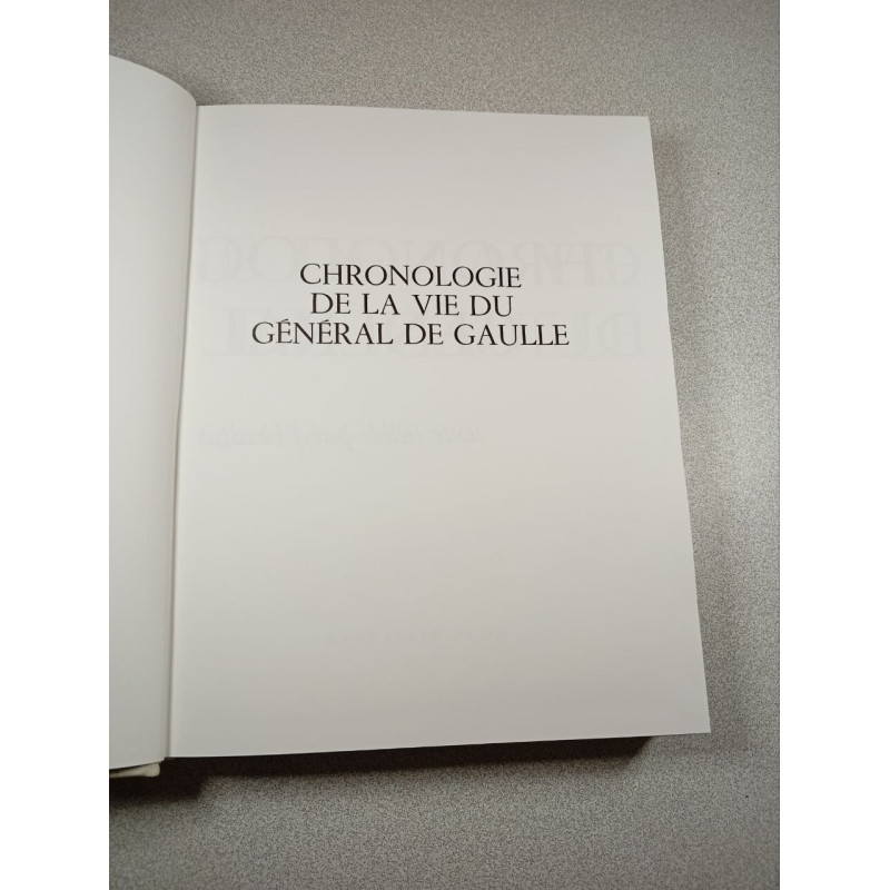 Chronologie de la vie du général de Gaulle