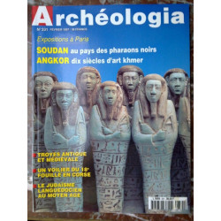 archéologia Expositions à Paris soudan Angkor n 331 fev 1997